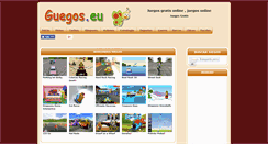 Desktop Screenshot of guegos.eu
