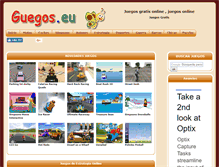 Tablet Screenshot of guegos.eu